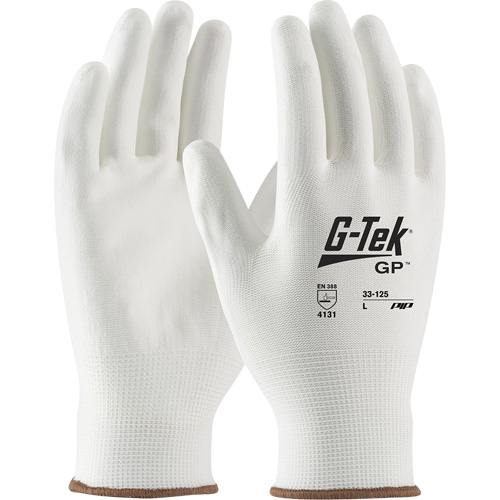 G-Tek&reg; GP Coated Gloves, Small, Polyurethane Coating, 13 Gauge, Nylon Shell R.M.G. Prévention
