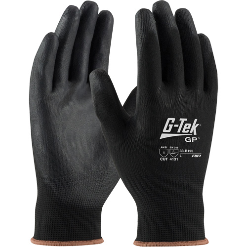G-Tek&reg; GP Coated Gloves, Small, Polyurethane Coating, 13 Gauge, Nylon Shell R.M.G. Prévention