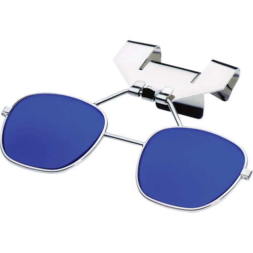 Lentilles sur pince pivotante Klip Lift s&eacute;rie 880 d'Uvex pour casques de s&eacute;curit&eacute; R.M.G. Prévention