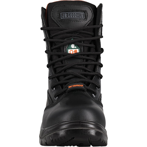 Safety Boots, Leather, Steel Toe, Size 6, Impermeable R.M.G. Prévention