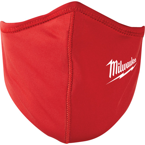 2-Layer Face Mask, Nylon/Polyester/Spandex, Red R.M.G. Prévention