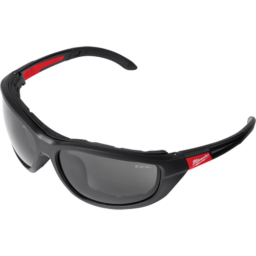 Lunettes de s&eacute;curit&eacute; performantes avec joint, Lentille Noir, Polaris&eacute;, R&eacute;pond ou surpasse la norme CSA Z94.3 R.M.G. Prévention