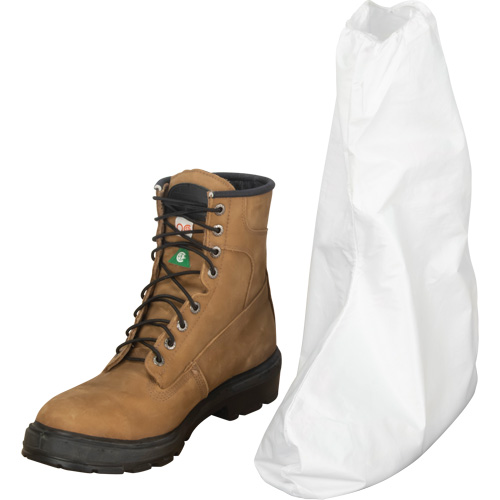Couvre-bottes, Taille unique, Microporeux, Blanc R.M.G. Prévention
