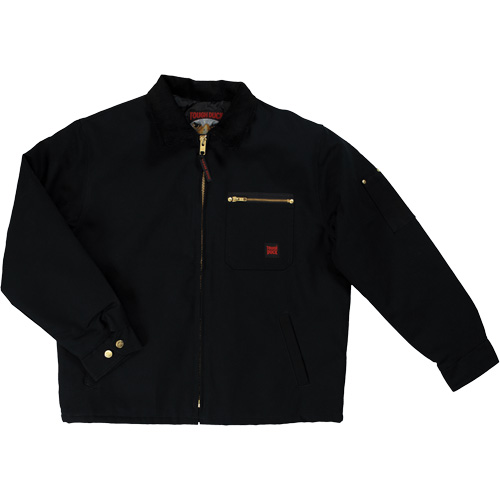 Veste de travail en toile lourde, Hommes, Petit, Noir R.M.G. Prévention