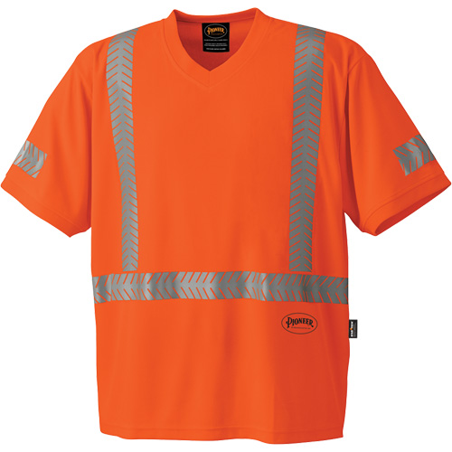 6900 CoolPass&reg; UV Protection Safety T-Shirt, 3X-Large, High Visibility Orange R.M.G. Prévention