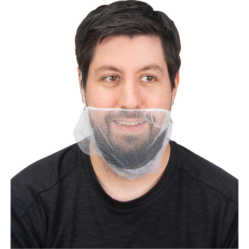 Filets &agrave; barbe, Nylon, Blanc R.M.G. Prévention