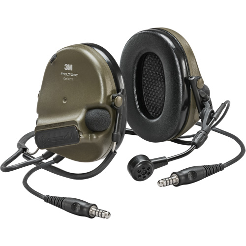 Peltor ComTac VI NIB Dual Lead Headset, Neckband Style, 22 dB R.M.G. Prévention