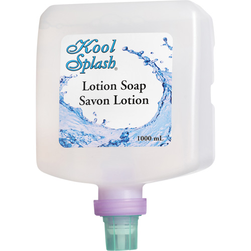 Kool Splash&reg; Clearly Lotion Soap, Cream, 1000 ml, Unscented R.M.G. Prévention