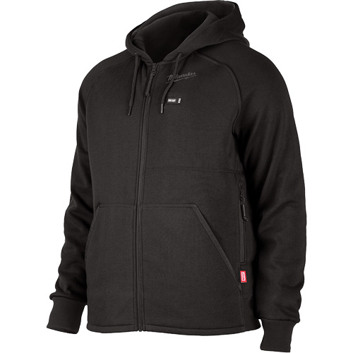 M12 Heated Hoodie, Men's, Large, Black, Polyester R.M.G. Prévention