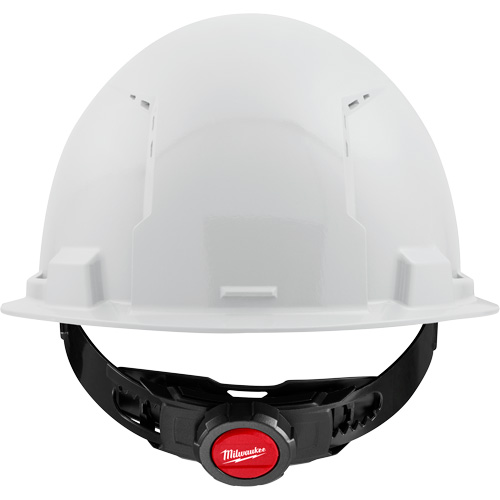 Casque de s&eacute;curit&eacute; &agrave; bordure avant, R&eacute;pond aux normes CSA type 1, Suspension Rochet, Ventil&eacute; R.M.G. Prévention
