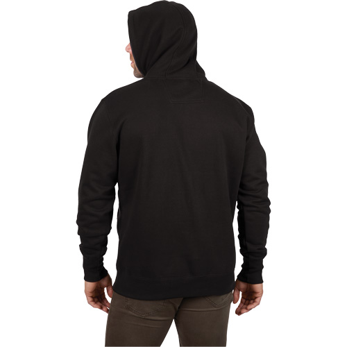 Heavy-Duty Pullover Hoodie, Men's, Small, Black R.M.G. Prévention