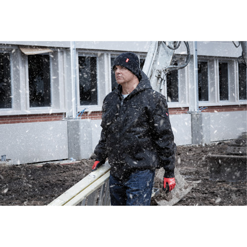 Tuque &agrave; revers, Taille unique, Noir R.M.G. Prévention