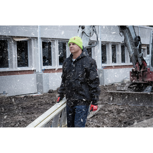 High-Visbility Cuffed Beanie, One Size, Green R.M.G. Prévention