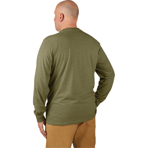T-shirt de travail hybride, Hommes, Petit, Vert R.M.G. Prévention