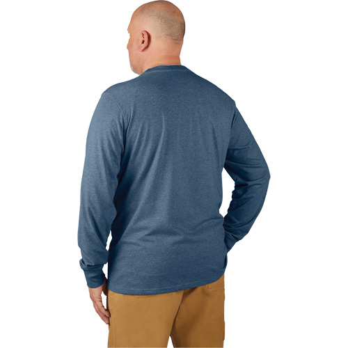 T-shirt de travail hybride, Hommes, Petit, Bleu R.M.G. Prévention