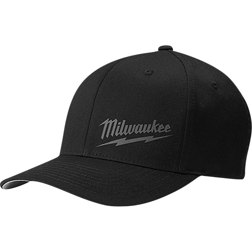 Casquette ajust&eacute;e Flexfit - grand/t-grand, Noir, Poly-coton R.M.G. Prévention
