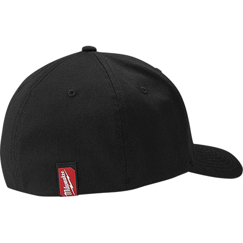 Casquette ajust&eacute;e Flexfit - grand/t-grand, Noir, Poly-coton R.M.G. Prévention