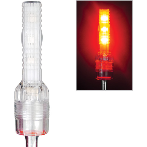 Tige de s&eacute;curit&eacute; avec lumi&egrave;re robuste Safety Whip R.M.G. Prévention