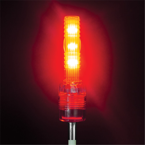 Tige de s&eacute;curit&eacute; avec lumi&egrave;re robuste Safety Whip R.M.G. Prévention