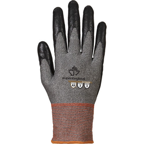 Coated Gloves, Size 5, 21 Gauge, Nitrile Coated, TenActiv Shell, ASTM ANSI Level A9 R.M.G. Prévention