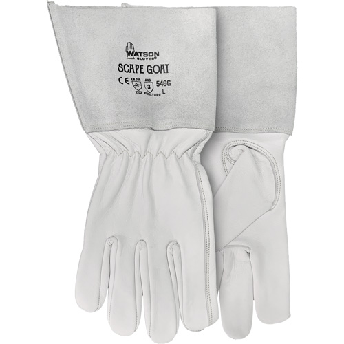 Gants Scape Goat 546G, Petit, Paume en Cuir fleur de ch&egrave;vre R.M.G. Prévention