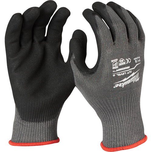 Cut-Resistant Gloves, Size Small, Nitrile Coated, ANSI/ISEA 105 Level 5 R.M.G. Prévention