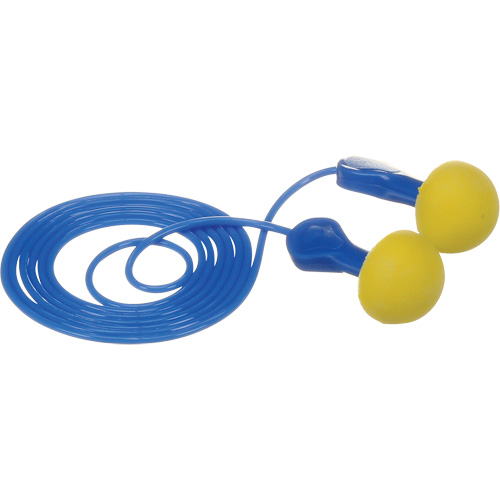 Bouchons d'oreilles rapides de style capsule E-A-R, Avec cordon, Vrac - Sachet coussin, 25 dB NRR, Taille unique R.M.G. Prévention