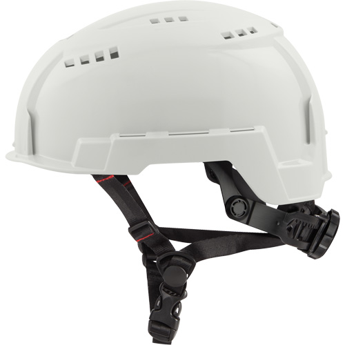 Casque avec support &agrave; lampe de poche Bolt, Suspension Rochet R.M.G. Prévention