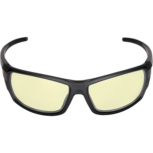 Lunettes de s&eacute;curit&eacute; performantes, Lentille Jaune, Antibu&eacute;e/Anti-&eacute;gratignures, ANSI Z87+/R&eacute;pond ou surpasse la norme CSA Z94.3 R.M.G. Prévention