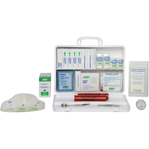 Basic First Aid Kit, Meets CSA Z1220-17 Type 2 Low-Risk Environment, Medium (26-50 Workers) R.M.G. Prévention