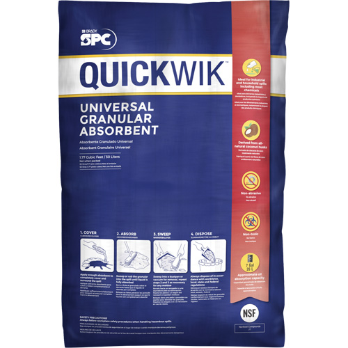 Absorbant granulaire universel Quickwik R.M.G. Prévention