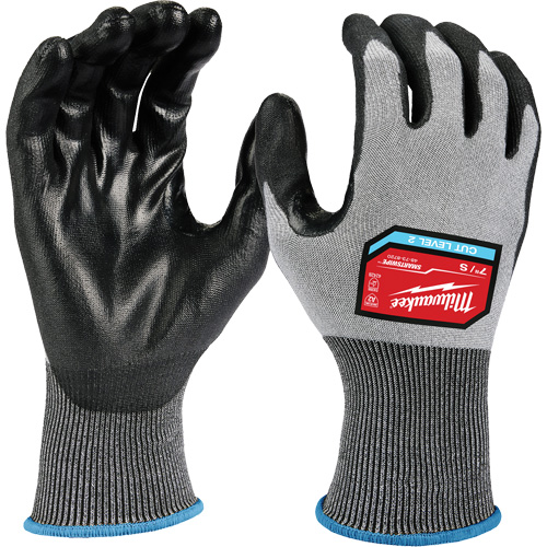 High Dexterity Gloves, Size Small, 18 Gauge, Polyurethane Coated, Polyethylene Shell, ANSI/ISEA 105 Level 2 R.M.G. Prévention