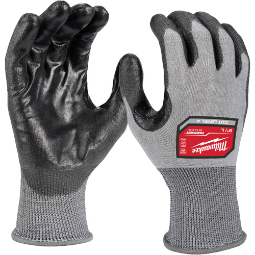 Gants de haute dext&eacute;rit&eacute;, Petit, Calibre 18, Rev&ecirc;tement Polyur&eacute;thane, ANSI/ISEA 105 niveau 4 R.M.G. Prévention