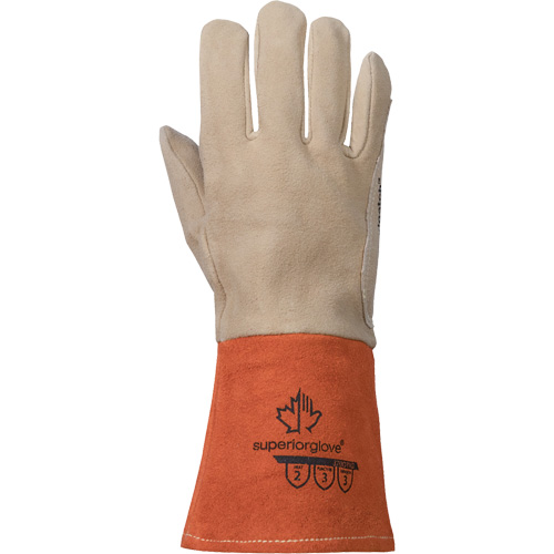 Gants de soudage TIG, Cuir fleur de daim, Taille Moyen R.M.G. Prévention
