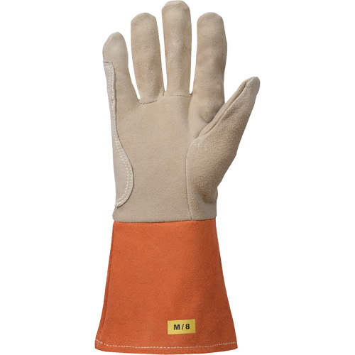 Gants de soudage TIG, Cuir fleur de daim, Taille Moyen R.M.G. Prévention