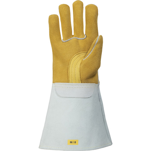 Gants de soudage TIG, Cuir fleur de d'&eacute;lan, Taille Petit R.M.G. Prévention