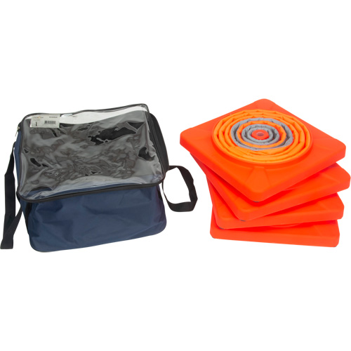 Collapsible Traffic Cone, 28" H, Orange R.M.G. Prévention