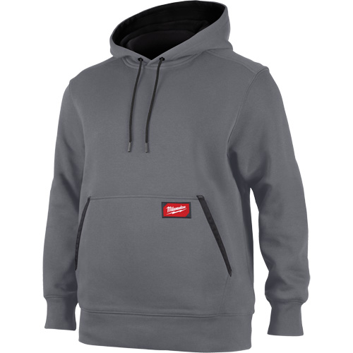Midweight Pullover Hoodie, Men's, Small, Grey R.M.G. Prévention