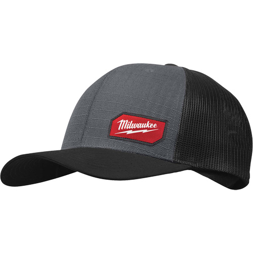 Casquette &agrave; patte pressionn&eacute;e GridIron, Gris, Nylon/Poly-coton R.M.G. Prévention