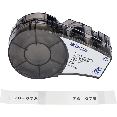 Aggressive Adhesive Multi-Purpose Labels with Ribbon, Black R.M.G. Prévention