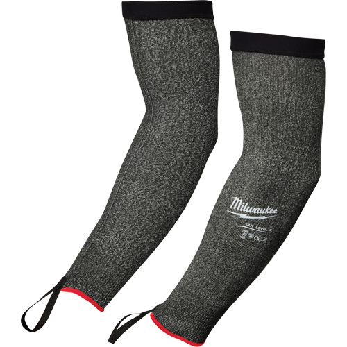 Manches de protection, Poly&eacute;thyl&egrave;ne, 16", ANSI/ISEA 105 niveau 5/EN 388 niveau E, Gris R.M.G. Prévention