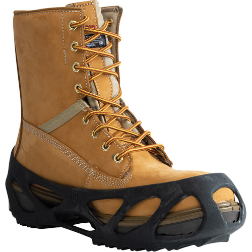 Brass Stride&reg; Non-Sparking Ice Cleats, Brass, Stud Traction, Small R.M.G. Prévention