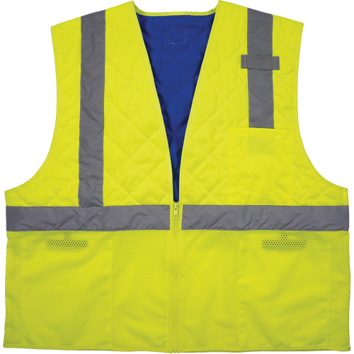 Veste de s&eacute;curit&eacute; refroidissante Chill-Its 6668, Petit, Jaune lime haute visibilit&eacute; R.M.G. Prévention