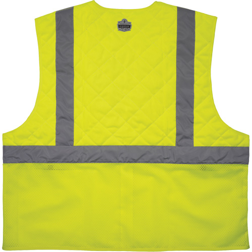 Veste de s&eacute;curit&eacute; refroidissante Chill-Its 6668, Petit, Jaune lime haute visibilit&eacute; R.M.G. Prévention