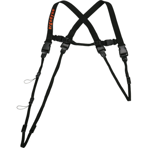 Harnais & longe &agrave; scanneur de code barres Squids 3132 pour ordinateurs portables, Longueur fixe, Boucle R.M.G. Prévention