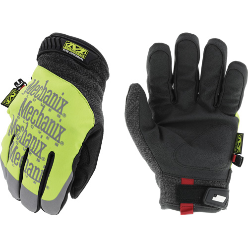 Gants de travail d'hiver haute visibilit&eacute; Coldwork, Taille 8, ASTM ANSI niveau A5 R.M.G. Prévention