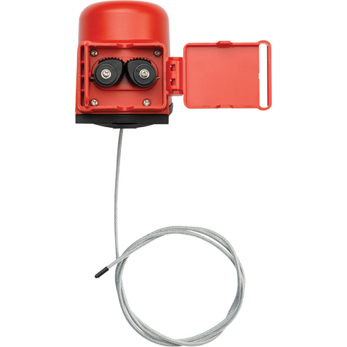 Verrou de soupape sans poign&eacute;e avec c&acirc;ble, Type Sph&eacute;rique/Vanne R.M.G. Prévention