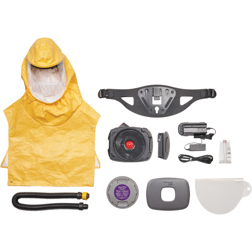 PA700 DECON PAPR Starter Kit with PA111, Lithium-Ion Battery R.M.G. Prévention