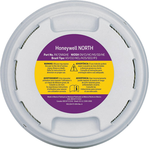 Cartouche filtre HEPA R.M.G. Prévention