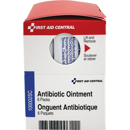 Recharge de traitement topique pour les premiers soins SmartCompliance, Onguent, Antibiotique R.M.G. Prévention